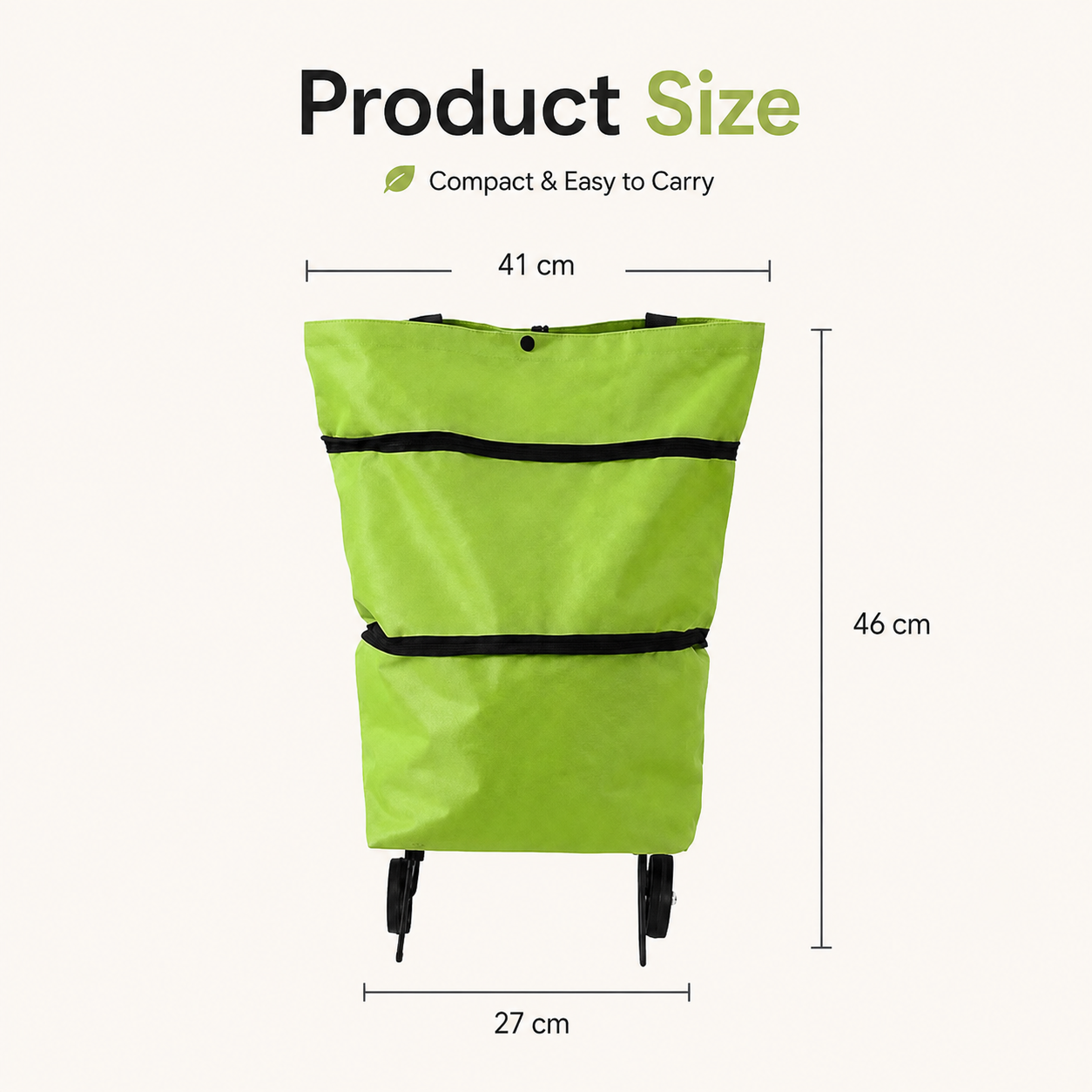 Expandable Grocery Trolley