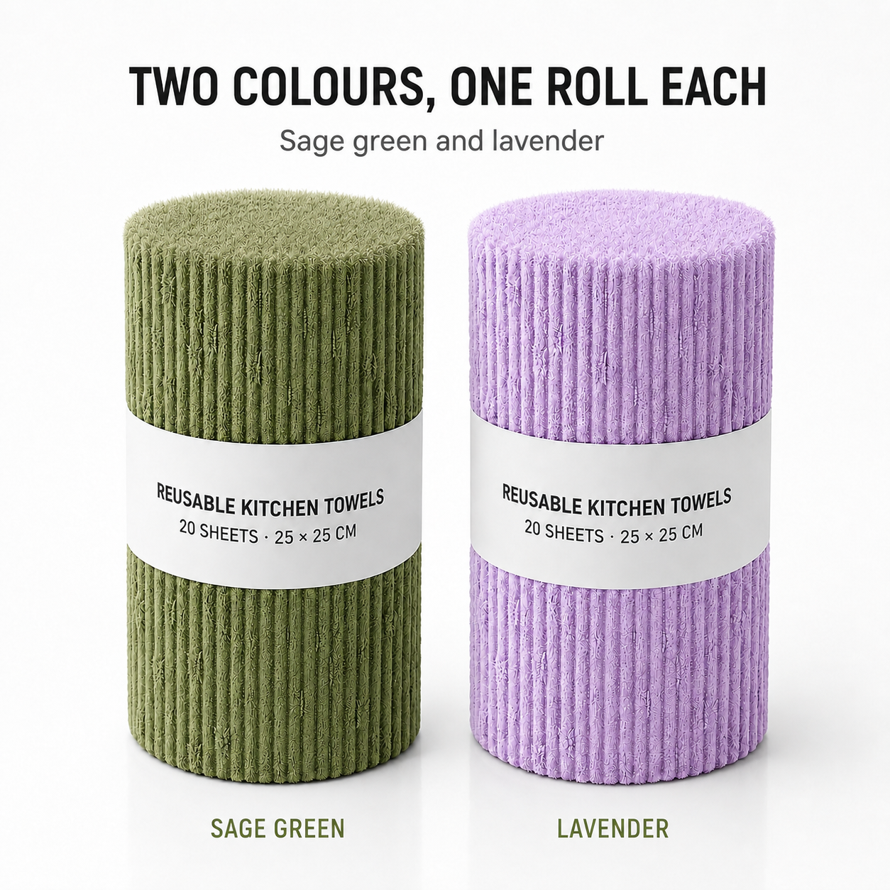 Reusable Bamboo Towels