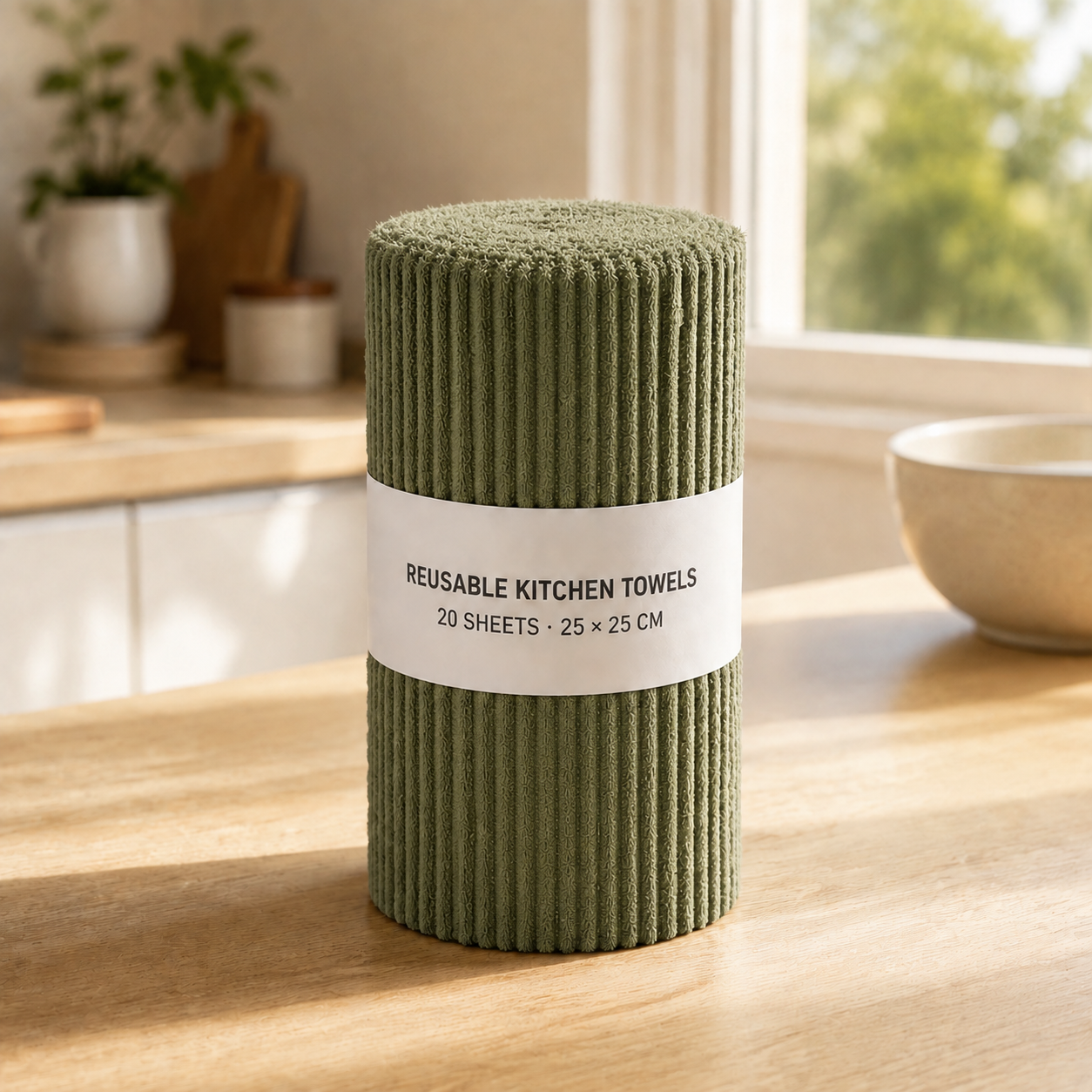 Reusable Bamboo Towels