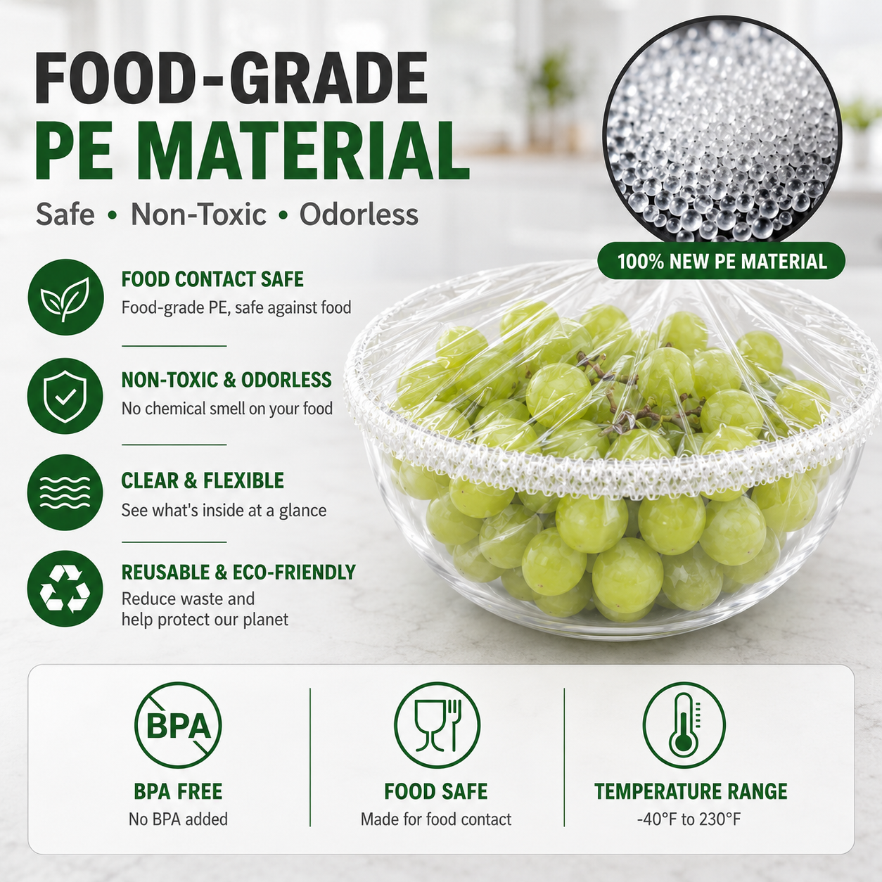 Disposable Stretch Food Covers