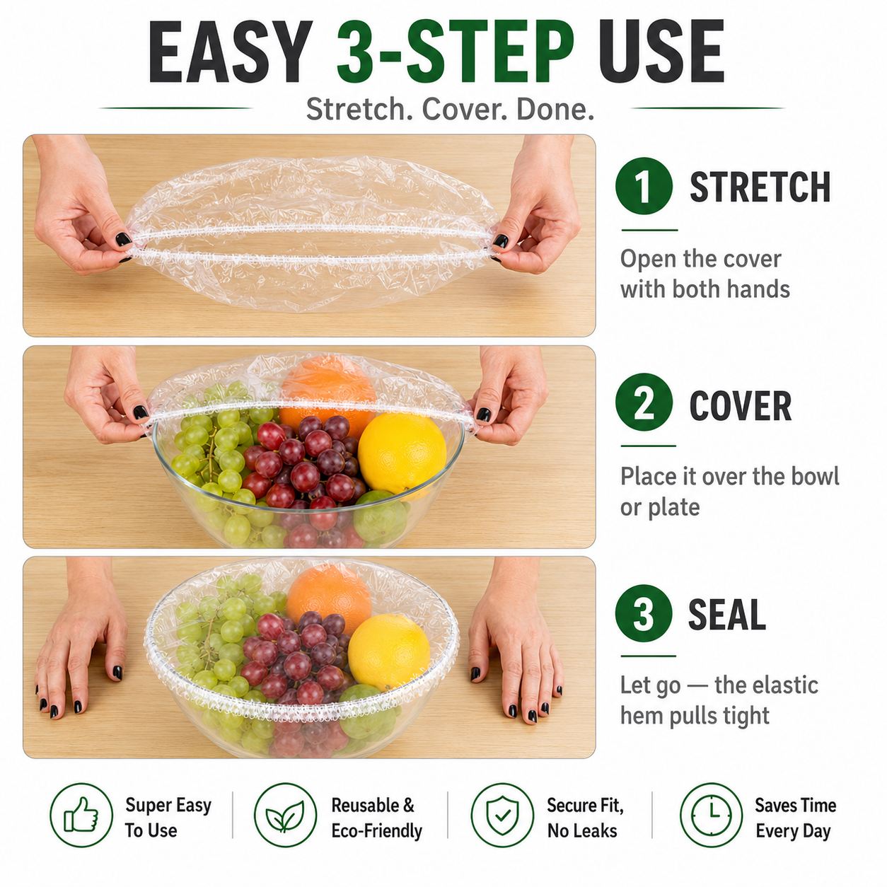 Disposable Stretch Food Covers