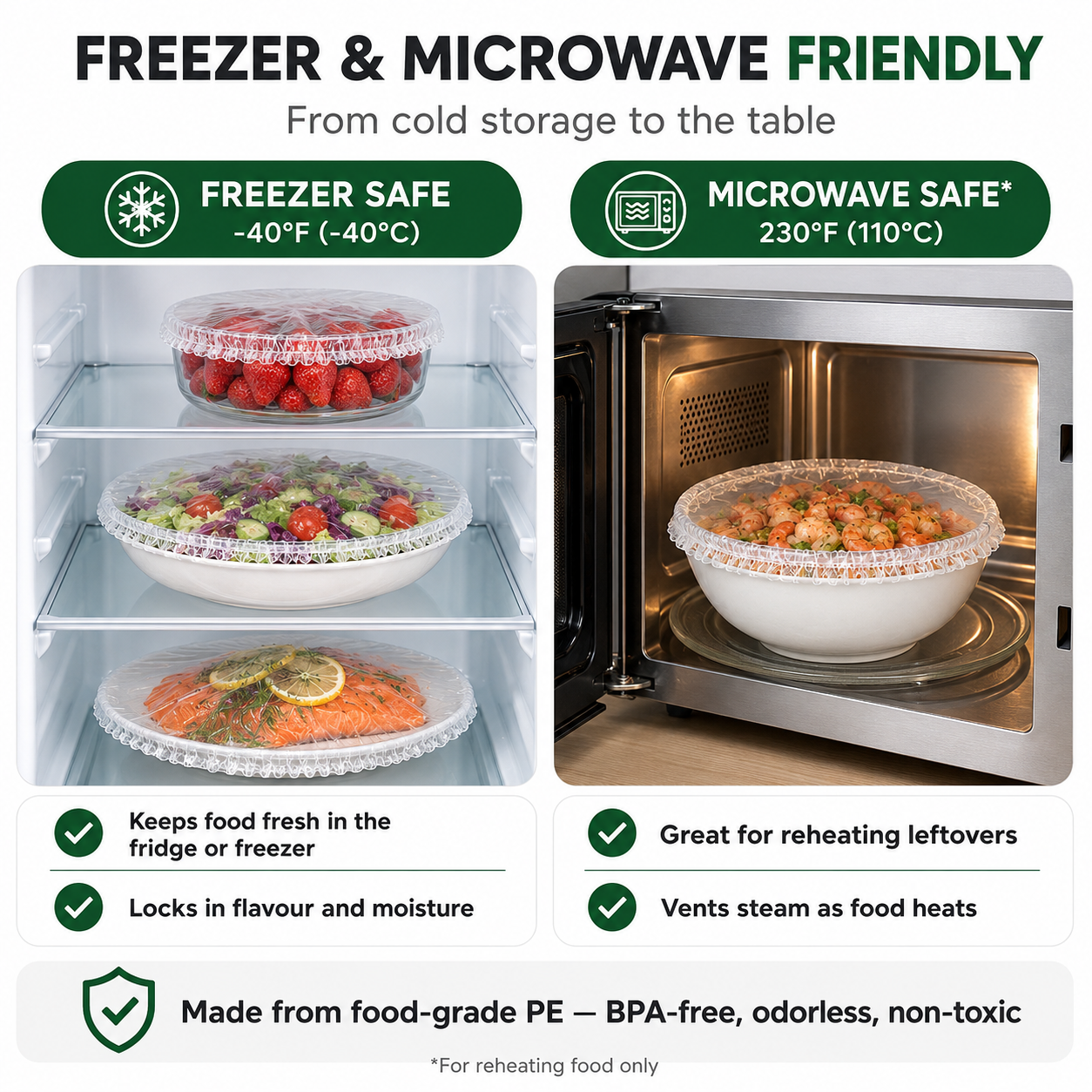 Disposable Stretch Food Covers