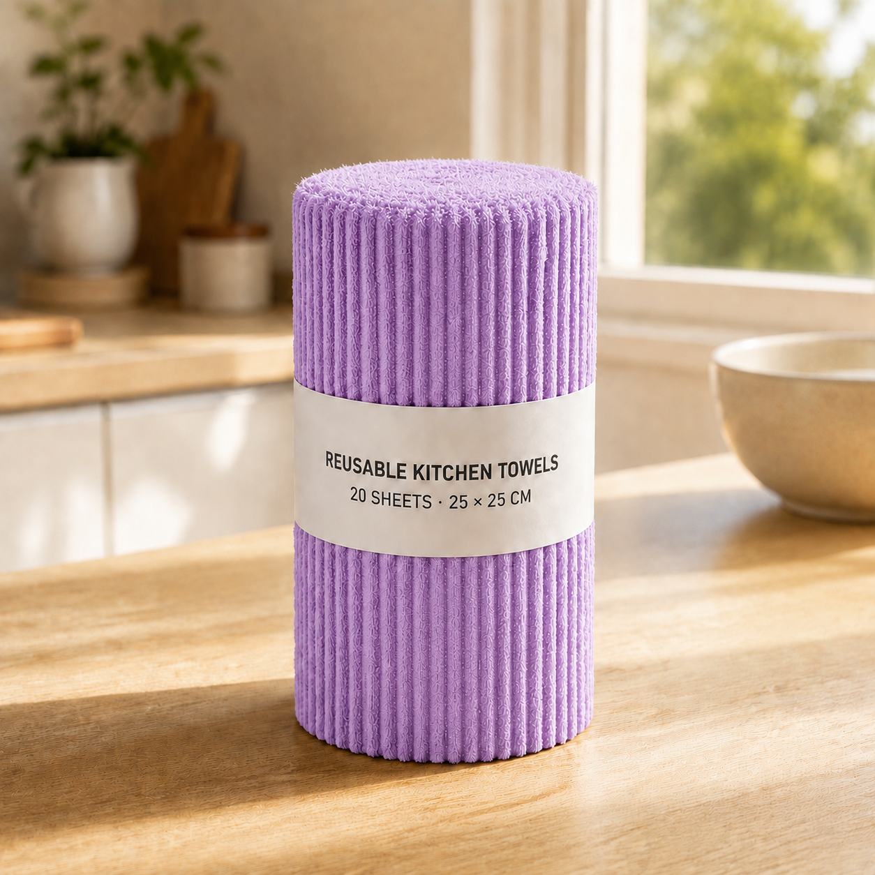Reusable Bamboo Towels