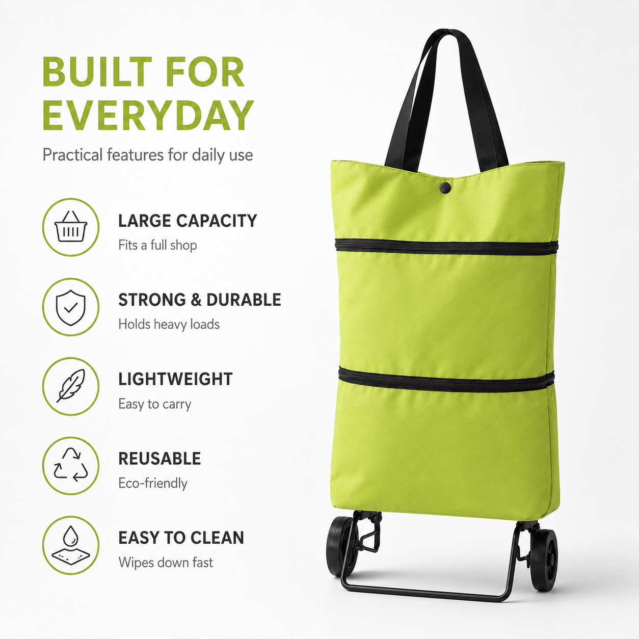 Expandable Grocery Trolley