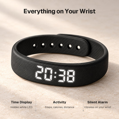 Fitness Tracker with Silent Alarm